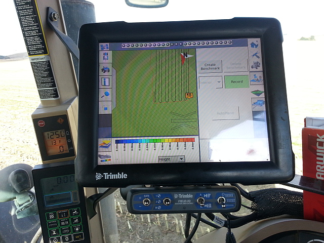 Surveying the farm with Trimble's RTK-GPS and WM Survey